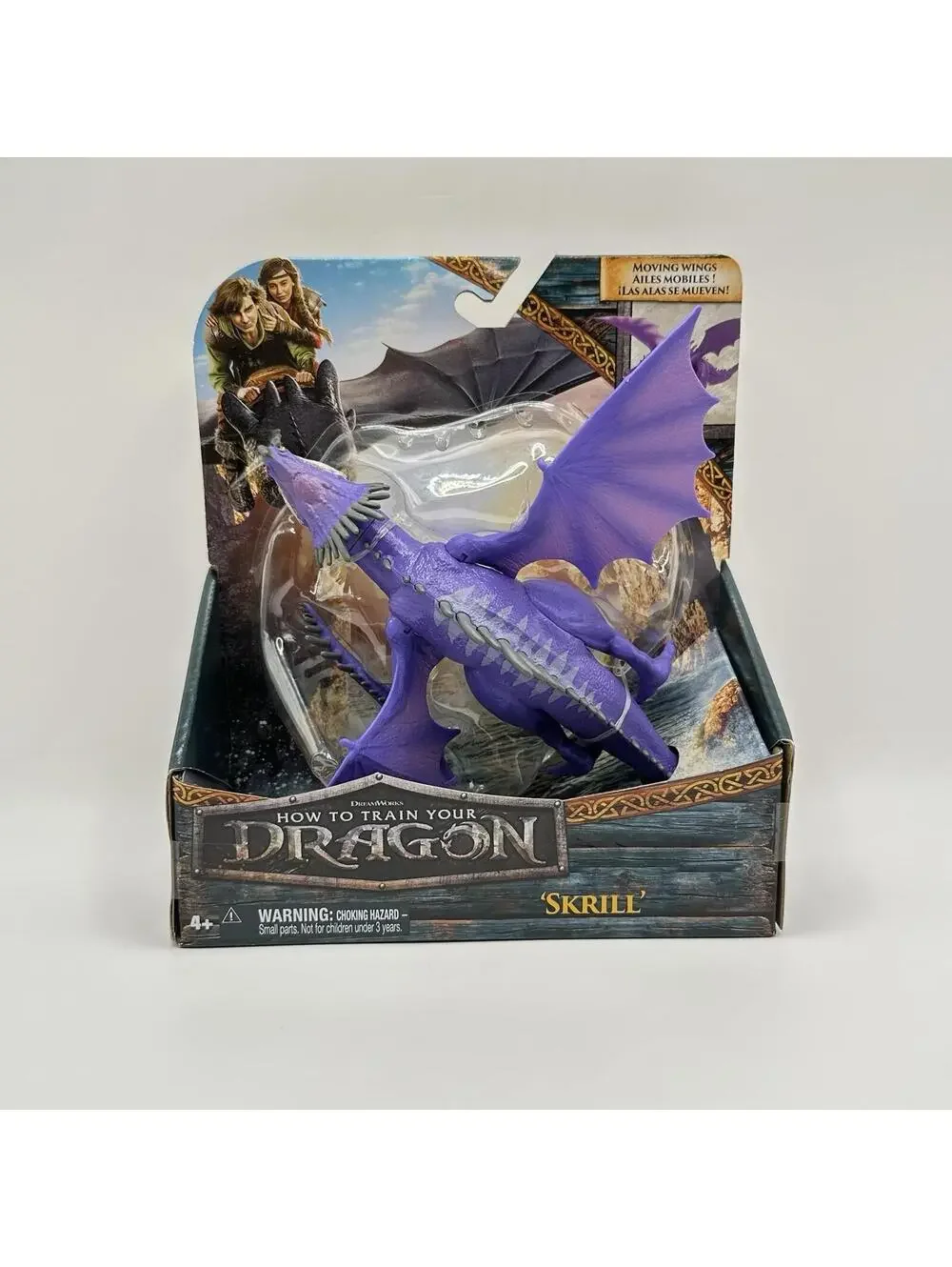 How To Train Your Dragon SKRILL Action Figure Toy w/ Moving Wings, 2025 🆕
